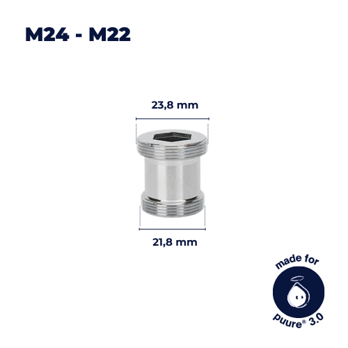 M24–M22 Kranadapter (ingår)