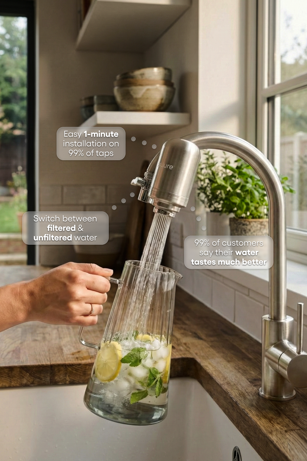 Puure® 3.0 Kranfiltersystem