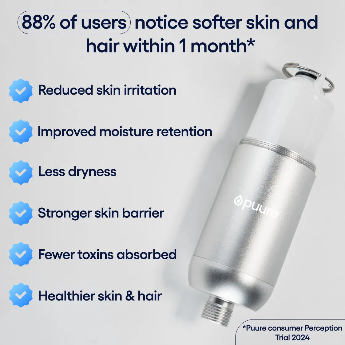 Puure® 3.0 Duschfiltersystem