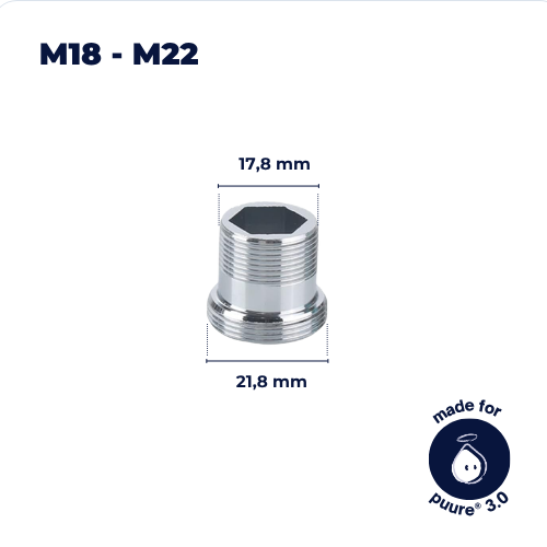 M18–M22 Kranadapter